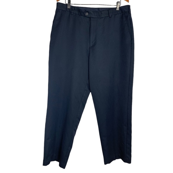 Izod Golf Pants Men’s 36X30 Blue Stretch  Performance Chino Pockets Spandex - Picture 1 of 12